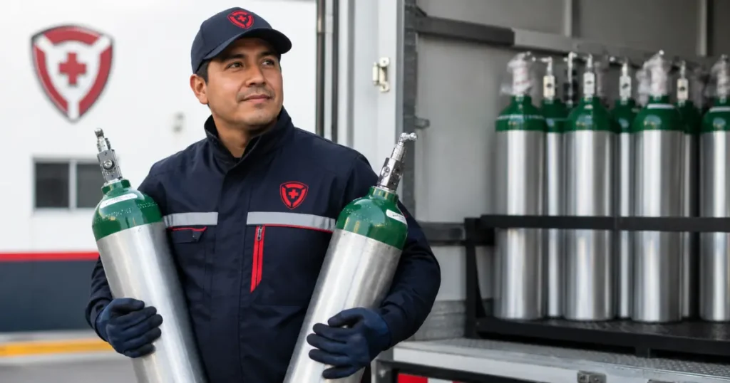 recarga de oxigeno medicinal a domicilio en lima